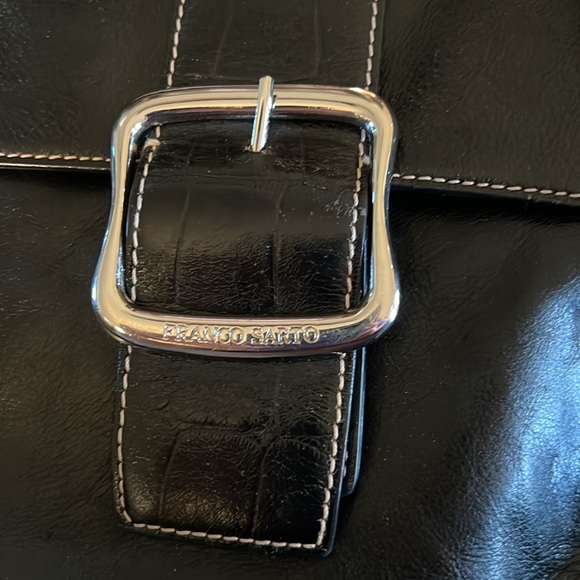 Franco Sarto Black Shoulder or Sachet Type Bag, Retro, Y2K - Picture 10 of 11